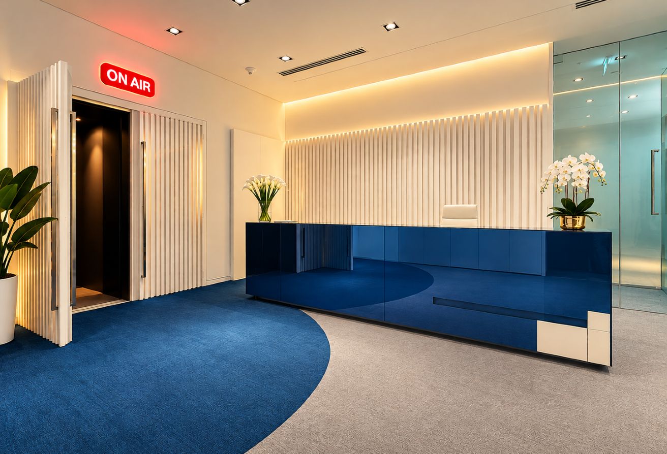 Premium Media HQ | TV and Podcast Production | VOT — Dubai | Stradom Real Estate