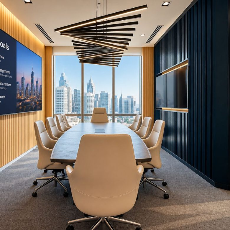 Premium Media HQ | TV and Podcast Production | VOT — Dubai | Stradom Real Estate