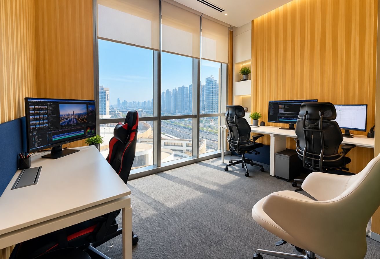 Premium Media HQ | TV and Podcast Production | VOT — Dubai | Stradom Real Estate